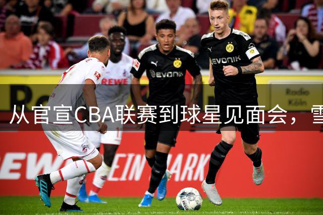 从官宣CBA联赛到球星见面会，雪花做对了什么？